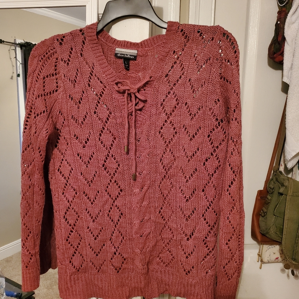 Sweater- Burgandy